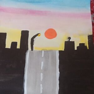 Water color painting